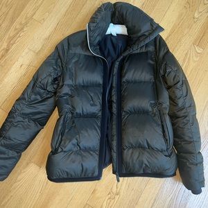 Lululemon green cloudscape puffer jacket
